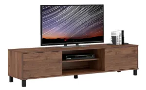 ELV9 Dark Oak TV Cabinet Engineered Wood