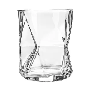 Bormioli Rocco - Cassiopea Double Whisky Glasses - 410ml - Clear - Pack of 6