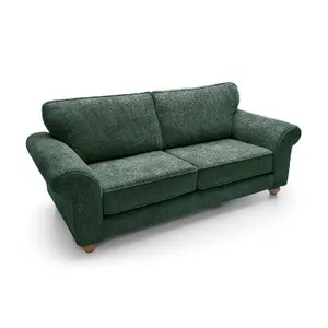 Ingrid 3 Seater Sofa in Rifle Green