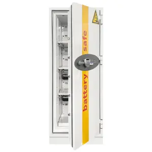 Phoenix Battery Commander BS1932E Size 2 Battery Storage & Charging Safe with Electronic Lock