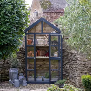 Forest Garden Georgian wall Greenhouse with Auto vent