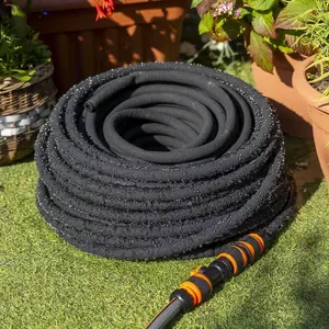 New 7.5m Hozelock Compatible Porous Soaker Hose Garden Drip Irrigation Watering Hosepipe