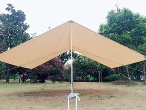 Outdoor Sun Canopy Shelter 4x3m Front Awning for/with Camping Bell Tent