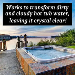 Homefront Hot Tub Water Clarifier - Transforms Dull & Cloudy Water Hot Tubs, Spas and Pools 5L