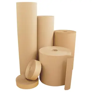 300mm x 75m Corrugated Cardboard Roll Cushioning Wrap For House Moving, Gift Wrapping & Shipping