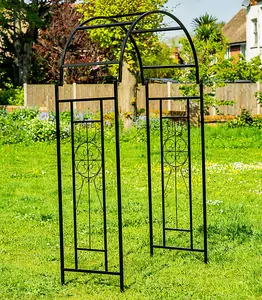 Woodside Northwold Metal Garden Arch