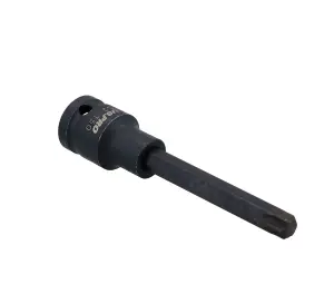 1/2" Drive T50 Extra Long 100mm Male Torx Star Impact Socket