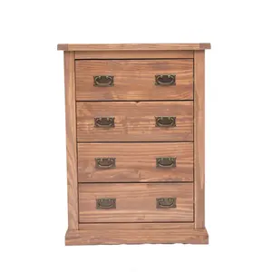 Tirolo 4 Drawer Chest of Drawers Bras Drop Handle