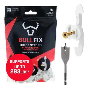 Bullfix Extra Heavy Duty Plasterboard Fixings - Starter Kit