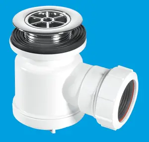 McAlpine STW3-R 19mm Water Seal Shower Trap with Universal Outlet