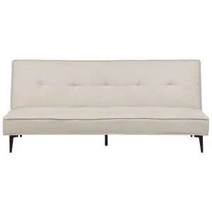 Beliani Modern Sofa Bed ESSVIK Light Beige