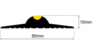 15mm H Garage Door Seal Kit 2520mm W