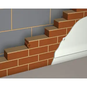 50 x White Drill Weep Vents Round Vent Cavity, Retaining Wall, Rendered Walls