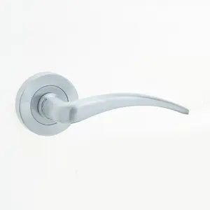 Gull Passage Door Handle (Set of 2) Satin Chrome