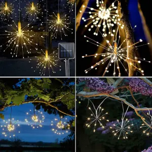 Solar String Lights Outdoor LED 3.8m waterproof Garden decorations