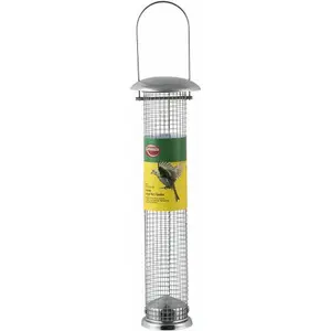 Ambador Wild Birds Deluxe Large Nut Feeder Silver (One Size)