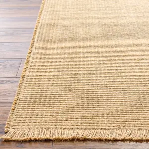 PAVI Becki Owens x Surya Solid and Border Boho Jute Runner Rug 80 x 220 cm