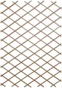 Expanding Garden Trellis, Tan, 180 x 30cm (6ft x 1ft) Pack of 5