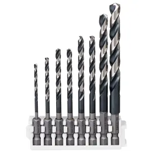 Bosch Professional HSS Impact Set, 2.5mm, 3.3mm, 4.2mm, 4.2mm, 5.0mm, 5.0mm, 6.8mm, 8.5mm Pick & Clic