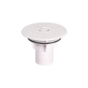 McAlpine ST90WHTOP+TUBE White Plastic Flange And Dip Tube For ST90 Traps