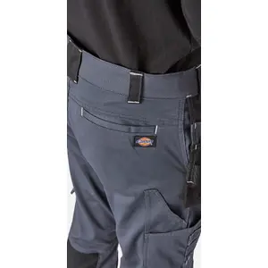 Dickies Universal Flex Slim Fit Work Trousers Grey - 30R