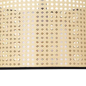 First Choice Lighting Woven 40cm Wicker Easy Fit Pendant Shade