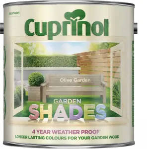 Cuprinol Garden shades Olive garden Matt Multi-surface Exterior Wood paint, 2.5L Tin