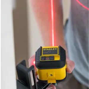 Stanley Cross90 12m Red 2 spot & cross Laser level