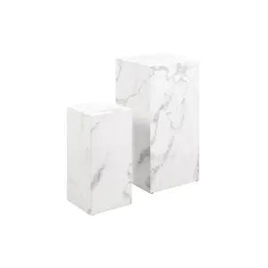 Set of 2 side tables (Set of 2) White