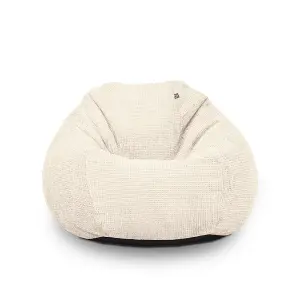 rucomfy Waffle Kids Slouchbag Beanbag - Cream