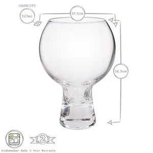 525ml Gin Balloon Glass Set (Set of 2)