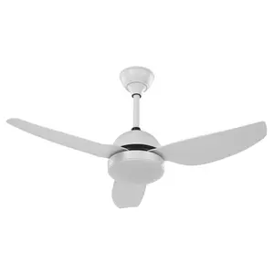 Ayverie 114cm Ceiling Fan with Light Kit White