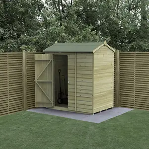 Beckwood 6x4 Reverse Apex Shed - No Windows