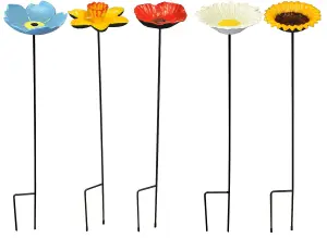 Floral Bird Feeders - Poppy, Daffodil, Sunflower, Daisy & Forget Me Not