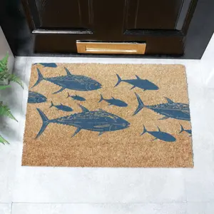 Fish  Coir Doormat (60 x 40cm)