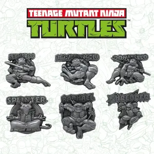 Teenage Mutant Ninja Turtles Limited Edition Set of 6 Pin Badges