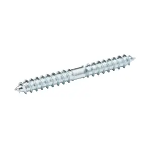 Diall Zinc-plated Carbon steel Dowel screw (Dia)4mm (L)40mm, Pack of 5