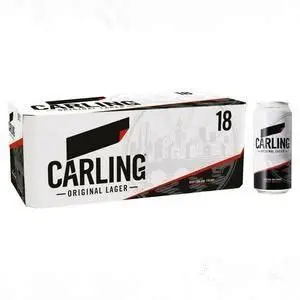 Carling Original Lager Beer Cans X18 440Ml