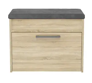 Parma Mini Shoe Cabinet Sonoma Oak