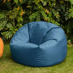 Veeva Classic Indoor Outdoor Bean Bag Teal Green Bean Bag Chair