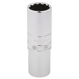 Draper 1/2" Square Drive Hi-Torq 12 Point Deep Socket 19mm 33772