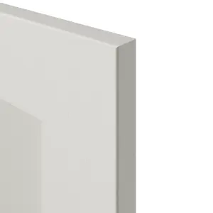 Tydeman Matt porcelain Shaker Base/wall Cabinet door (W)500mm (H)720mm (T)20mm