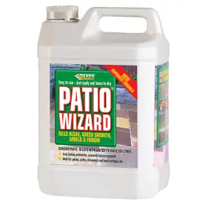 Everbuild Patio Wizard Algae remover, 5L Jerry can