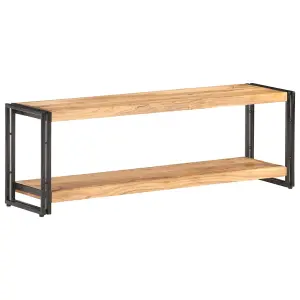 Berkfield TV Cabinet 120x30x40 cm Solid Acacia Wood