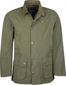 Men's Barbour Ashby Casual Jacket - Olive - UK: L