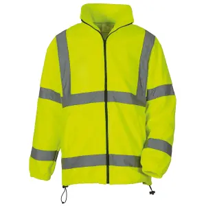 Yoko Mens Hi Vis Heavyweight Fleece Jacket (Pack of 2)