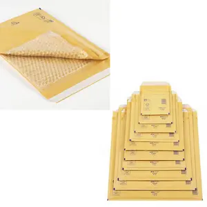 1000 x Size 1 (100x165mm) Arofol Gold Bubble Lined Padded Mailing Shipping Envelopes