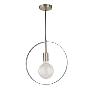 First Choice Lighting Hailey Brushed Gold Ceiling Light