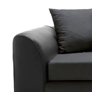 Dylan Collection 2 Seater Sofa in Black