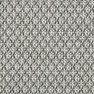 Seam Flat Weave Easy Clean Plain Rug - Ivory/Black - 120x170